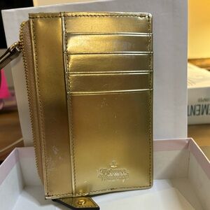 Auth. Vivienne Westwood Wallet w/Lanyard
